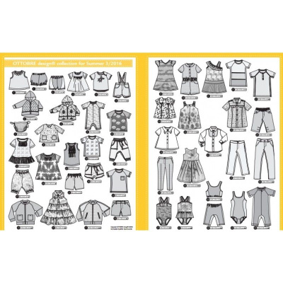 Журнал OTTOBRE  kids Россия 3/2016 | Ellie Fabrics