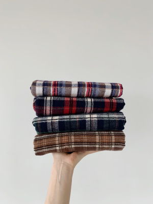 Ткань для шитья. Фланель хлопковая "бежевая" арт. 6548