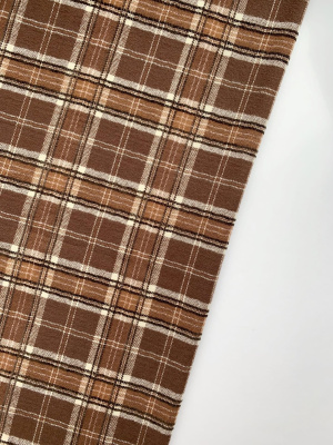 Ткань для шитья. Фланель хлопковая "бежевая" арт. 6548